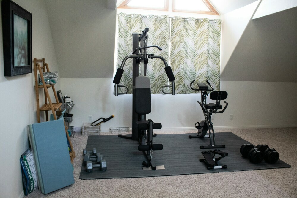 how to create a home gym on a budget